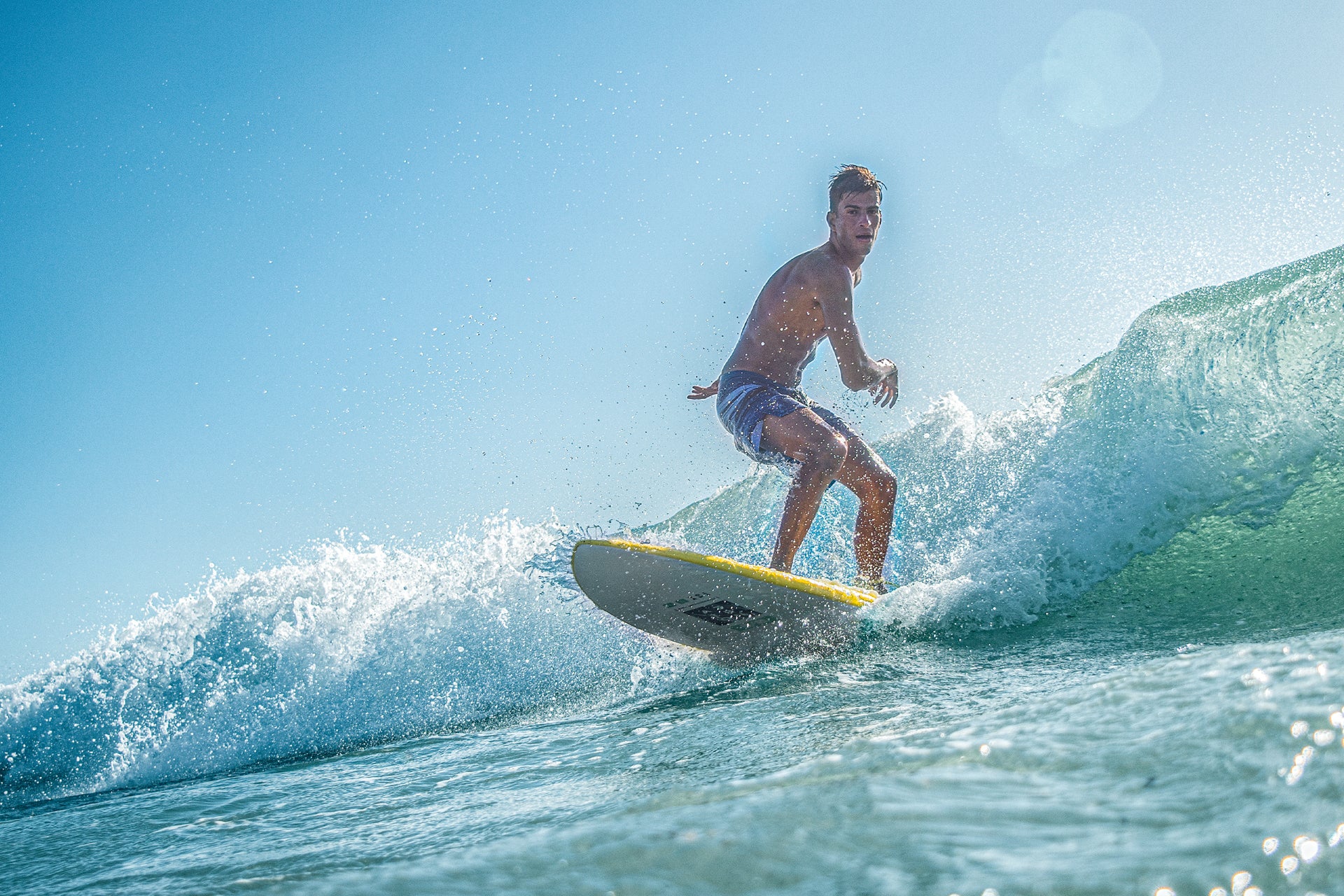 ДЪСКА ЗА СЪРФ VOLANS  Soft-Top Surfboard 5'8